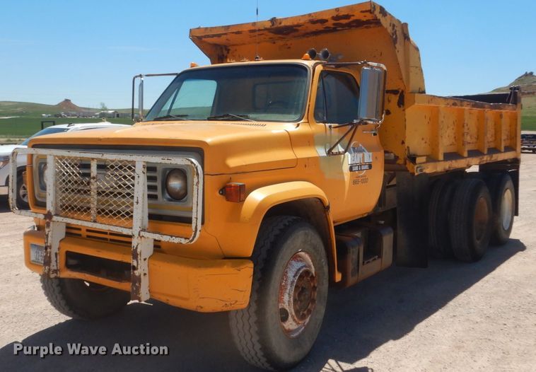 image for item HI9823 1977 Chevrolet C65  dump truck