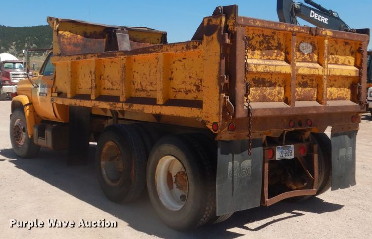 image for item HI9823 1977 Chevrolet C65  dump truck