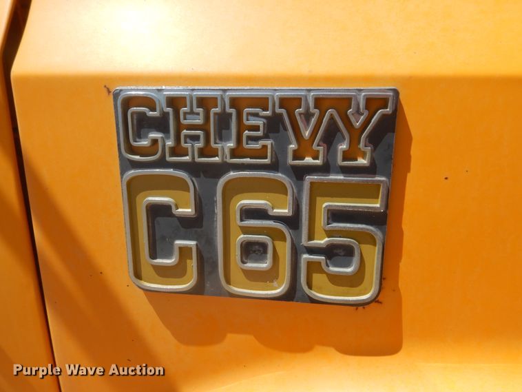 image for item HI9823 1977 Chevrolet C65  dump truck