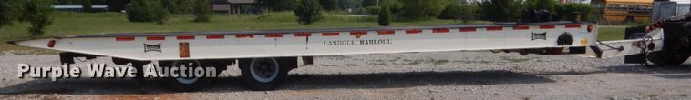 image for item HT9382 1996 Landoll  tilt deck equipment trailer