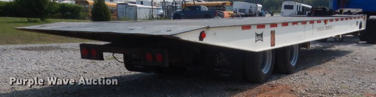 image for item HT9382 1996 Landoll  tilt deck equipment trailer