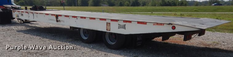 image for item HT9382 1996 Landoll  tilt deck equipment trailer