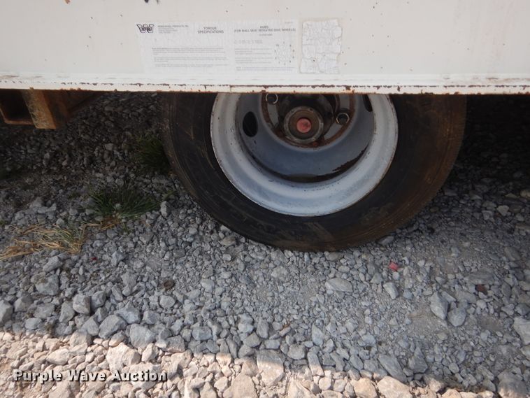 image for item HT9382 1996 Landoll  tilt deck equipment trailer