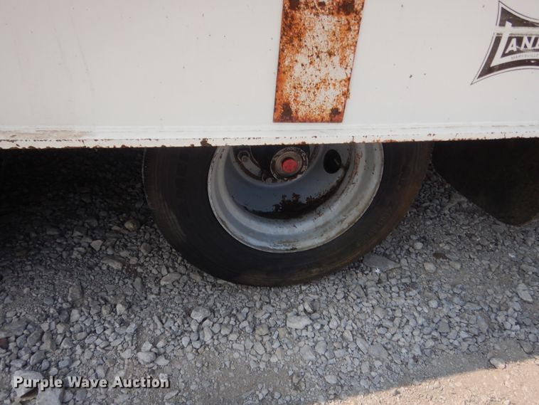 image for item HT9382 1996 Landoll  tilt deck equipment trailer