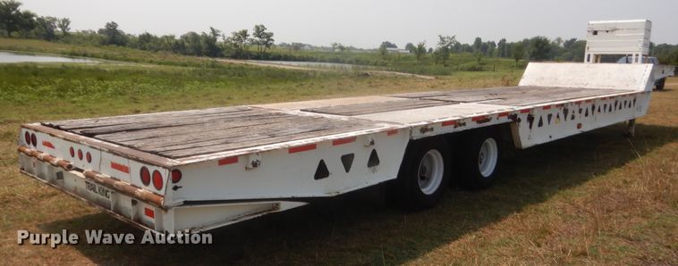 image for item HT9387 2001 Trail King TK60H1-442  lowboy equipment trailer