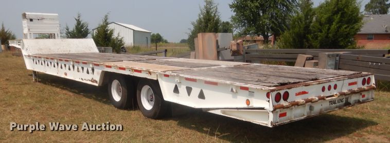 image for item HT9387 2001 Trail King TK60H1-442  lowboy equipment trailer