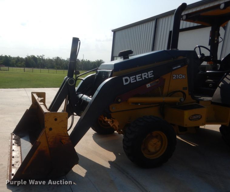 image for item IN9497 2014 John Deere 210K  landscape tractor