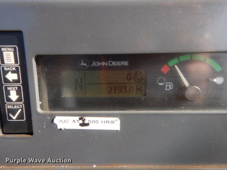 image for item IN9497 2014 John Deere 210K  landscape tractor