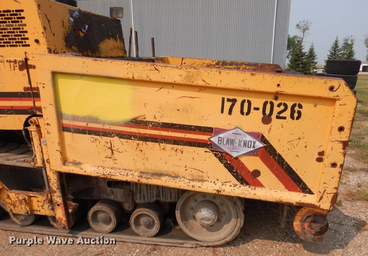 image for item IN9809 1996 Blaw Knox PF-5510  paver