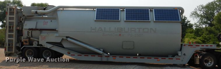image for item IN9820 2012 Mertz Manufacturing PS-2500  sand silo trailer