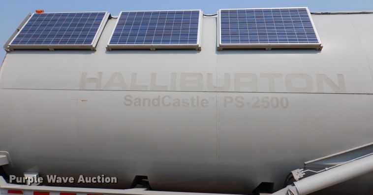 image for item IN9820 2012 Mertz Manufacturing PS-2500  sand silo trailer