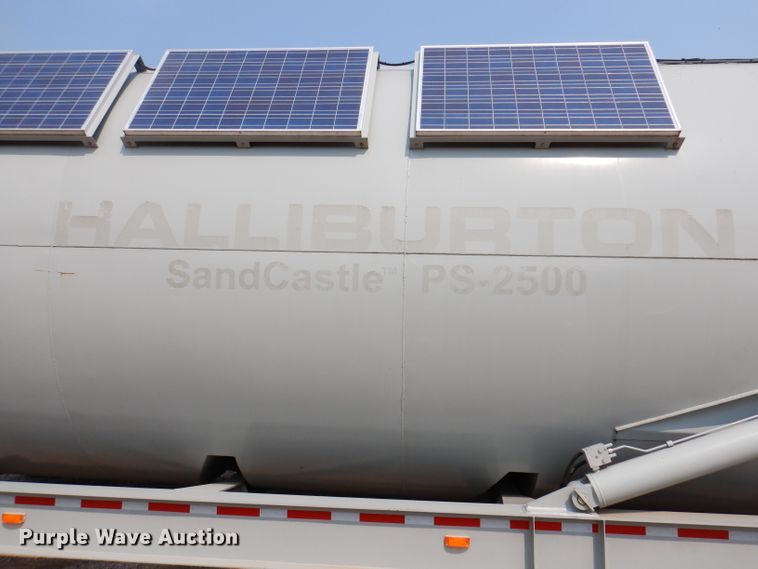 image for item IN9820 2012 Mertz Manufacturing PS-2500  sand silo trailer