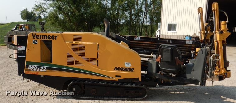 image for item IN9835 2013 Vermeer D20X22 Series II  Navigator directional boring unit
