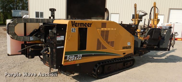 image for item IN9835 2013 Vermeer D20X22 Series II  Navigator directional boring unit