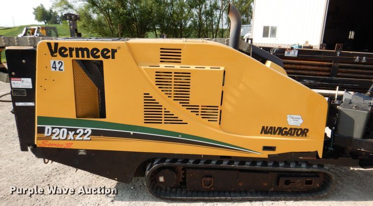 image for item IN9835 2013 Vermeer D20X22 Series II  Navigator directional boring unit