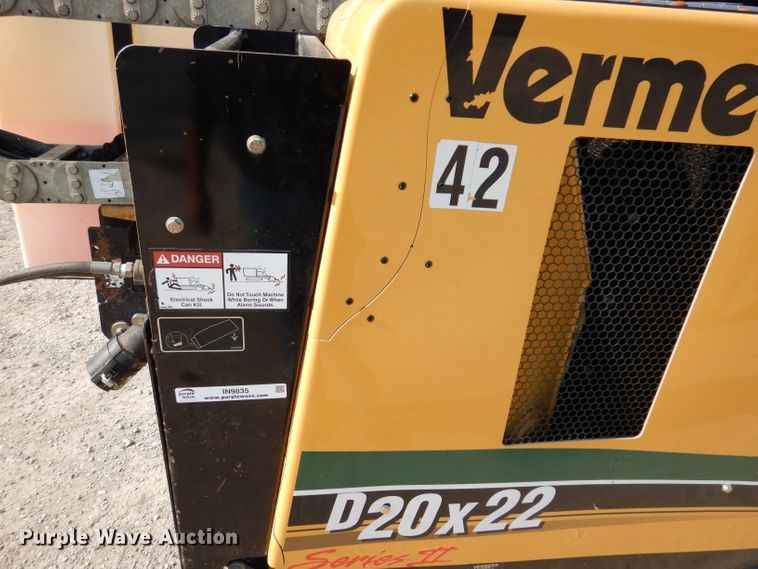 image for item IN9835 2013 Vermeer D20X22 Series II  Navigator directional boring unit