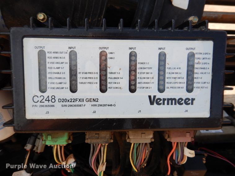 image for item IN9835 2013 Vermeer D20X22 Series II  Navigator directional boring unit