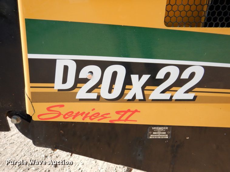 image for item IN9835 2013 Vermeer D20X22 Series II  Navigator directional boring unit