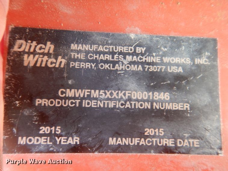 image for item IN9836 2015 Ditch Witch FM5  mud mixing unit