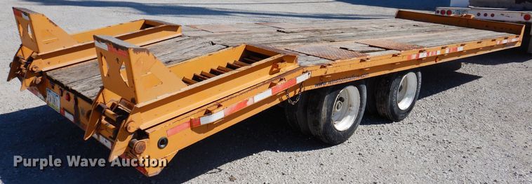 image for item IN9854 2005 Winston 40K  equipment trailer
