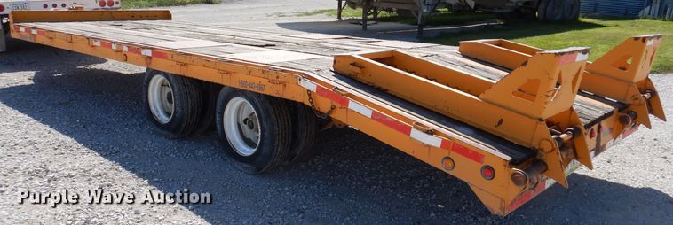 image for item IN9854 2005 Winston 40K  equipment trailer