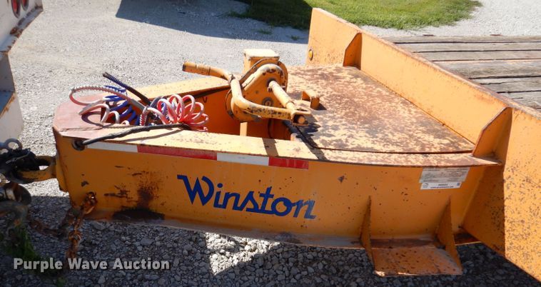 image for item IN9854 2005 Winston 40K  equipment trailer