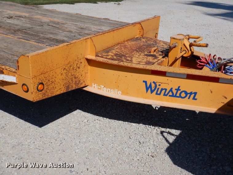 image for item IN9854 2005 Winston 40K  equipment trailer