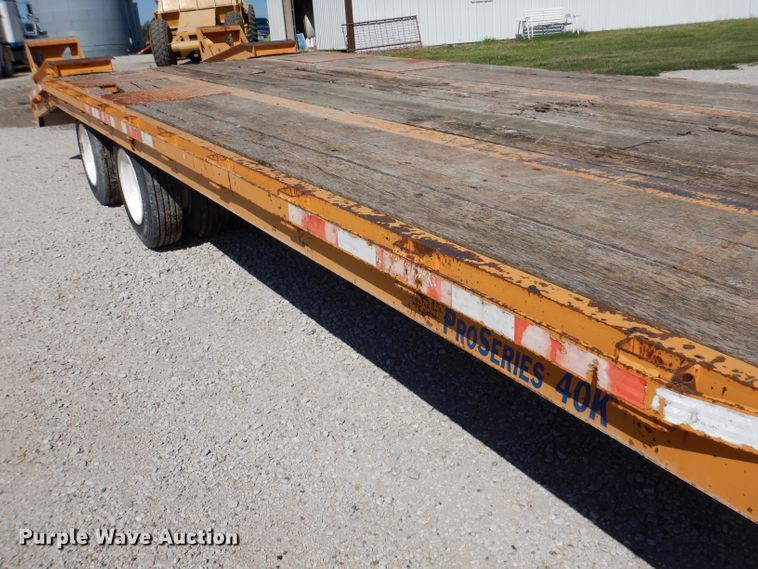 image for item IN9854 2005 Winston 40K  equipment trailer