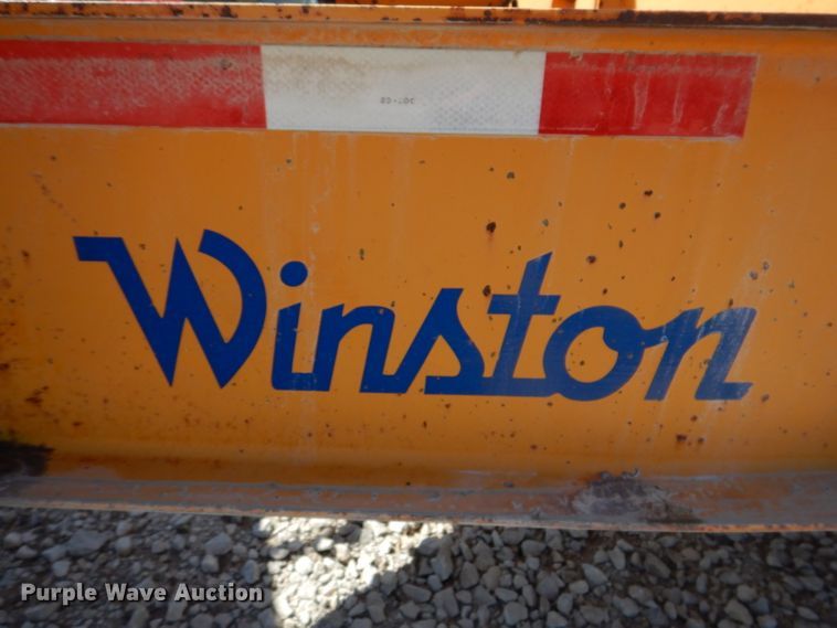 image for item IN9854 2005 Winston 40K  equipment trailer