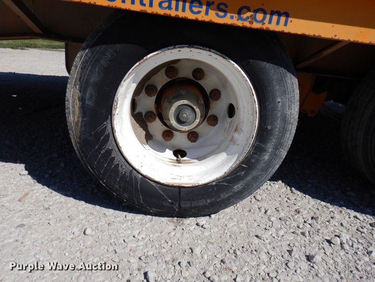 image for item IN9854 2005 Winston 40K  equipment trailer