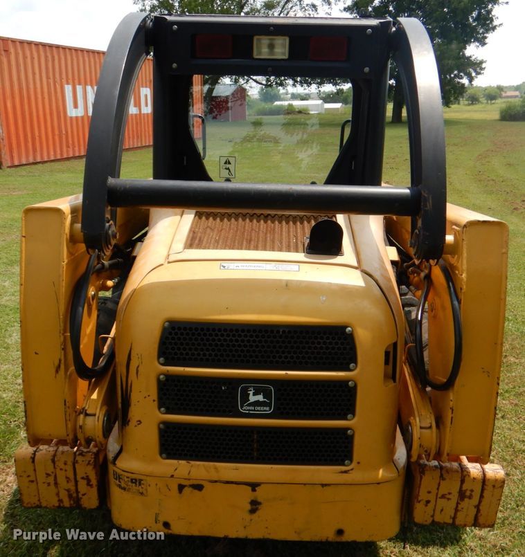 image for item IR9004 1999 John Deere 250  skid steer loader