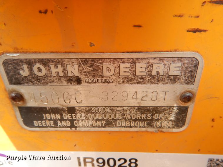 image for item IR9028 1979 John Deere JD450-C  dozer