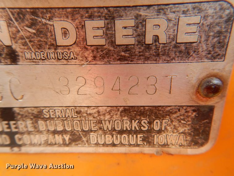 image for item IR9028 1979 John Deere JD450-C  dozer