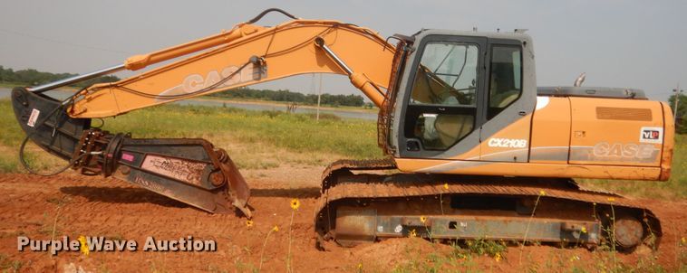 image for item IT9743 2008 Case CX210B  excavator