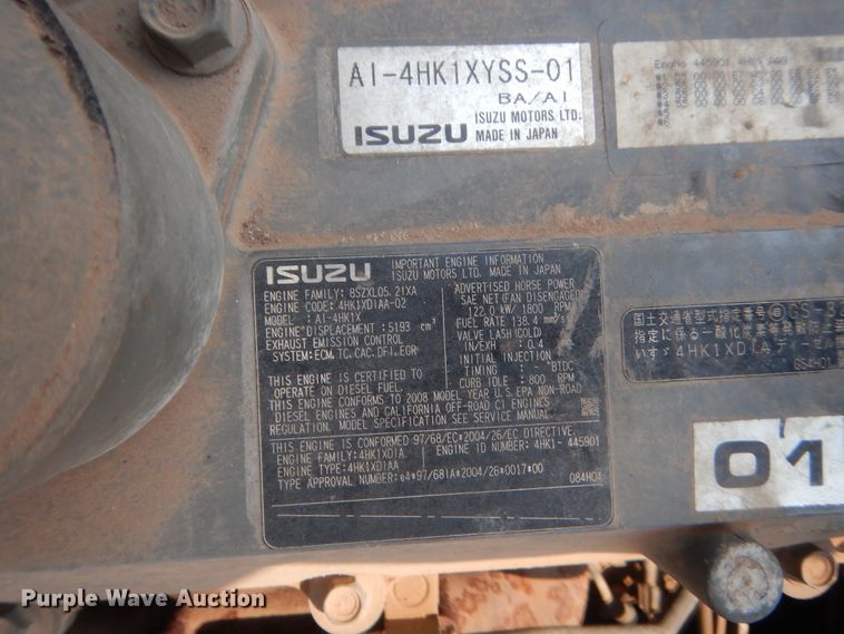 image for item IT9743 2008 Case CX210B  excavator