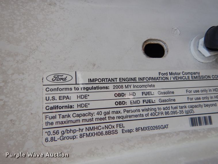 image for item JI9525 2008 Ford F550 Super Duty XL  SuperCab bucket truck