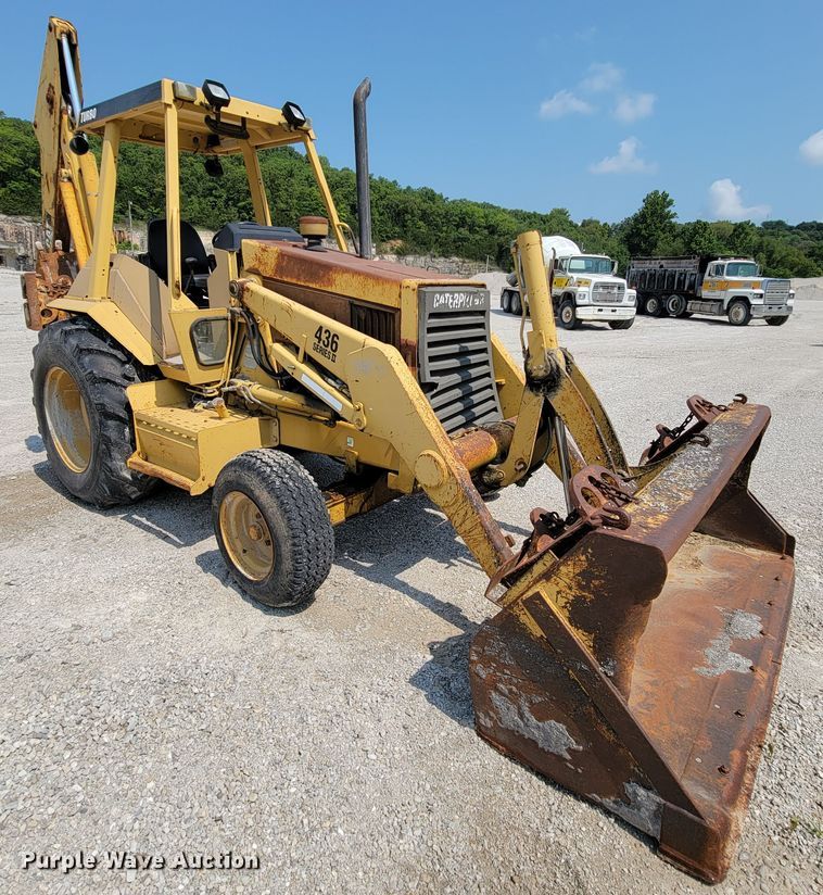 image for item KD9388 1992 Caterpillar 436 Series II  backhoe