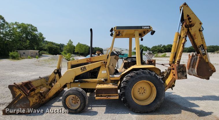 image for item KD9388 1992 Caterpillar 436 Series II  backhoe