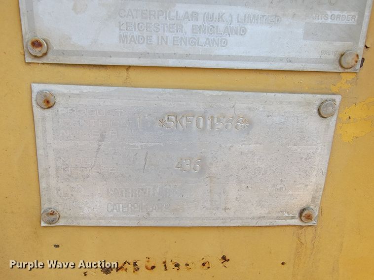 image for item KD9388 1992 Caterpillar 436 Series II  backhoe