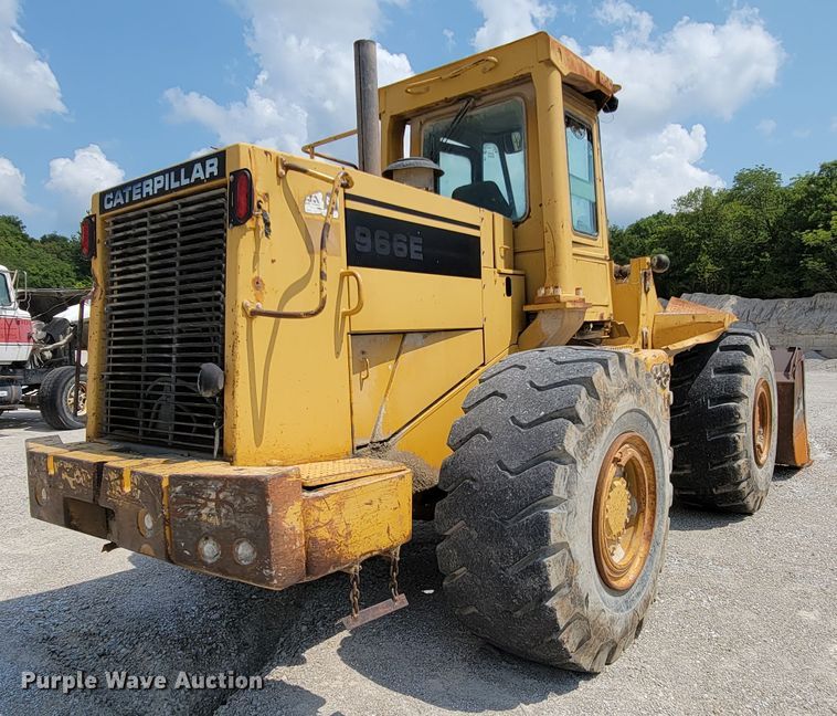 image for item KD9390 1989 Caterpillar 966E  wheel loader