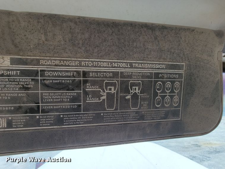 image for item KD9391 1994 Ford LT8000  ready mix truck