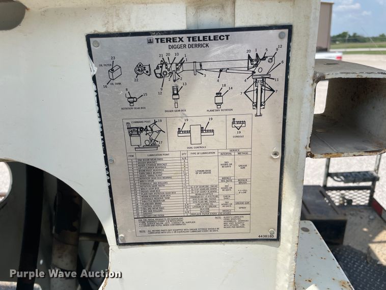 image for item KK9543 2009 International 4300  digger derrick truck