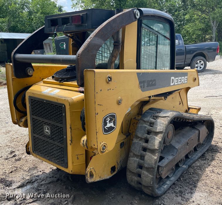 image for item KK9566 2007 John Deere CT322  tracked skid steer loader