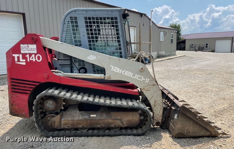 image for item KK9626 2004 Takeuchi TL140  tracked skid steer loader