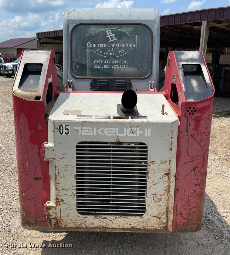 image for item KK9626 2004 Takeuchi TL140  tracked skid steer loader