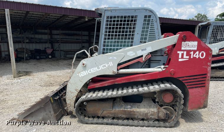 image for item KK9626 2004 Takeuchi TL140  tracked skid steer loader