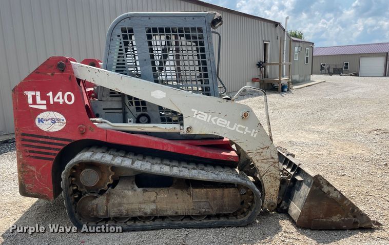 image for item KK9627 2004 Takeuchi TL140  tracked skid steer loader