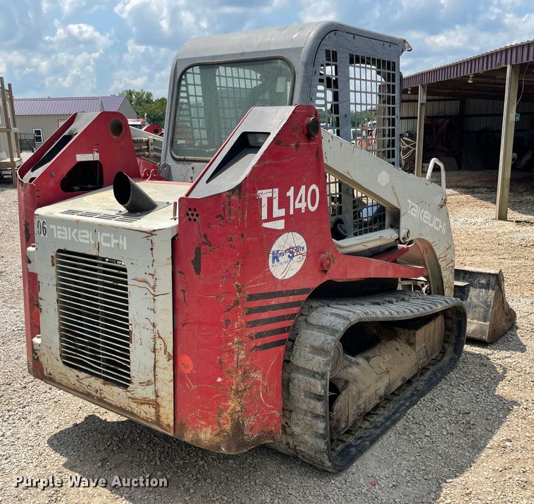 image for item KK9627 2004 Takeuchi TL140  tracked skid steer loader