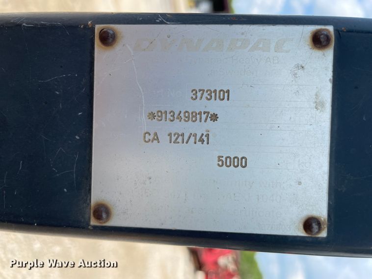 image for item KK9629 1999 Dynapac CA121PD  single drum vibratory roller