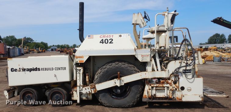 image for item KU9362 Cedarapids CR451  paver